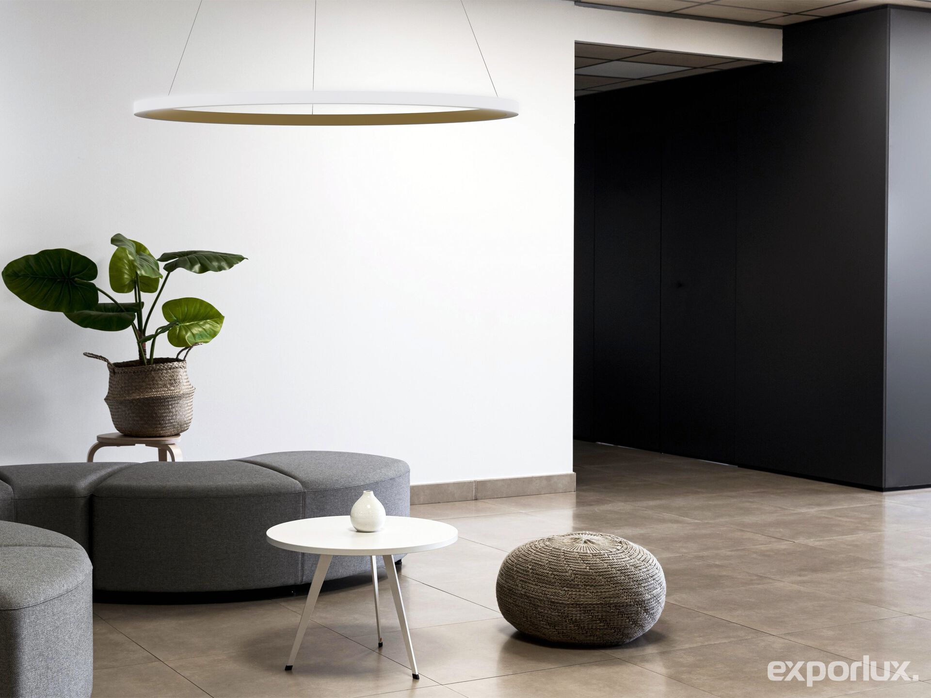 Термокрытый алюминиевый светодиодный подвесной светильник Exporlux ICON TE SU ARCH-00037356 - Вид №1