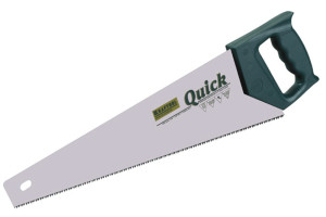 13934161 Ножовка с закаленными зубьями QUICK 15004-45 KRAFTOOL