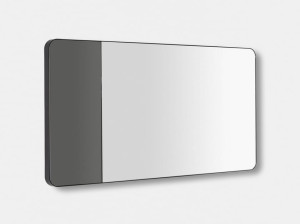 Прямоугольное зеркало для ванной комнаты