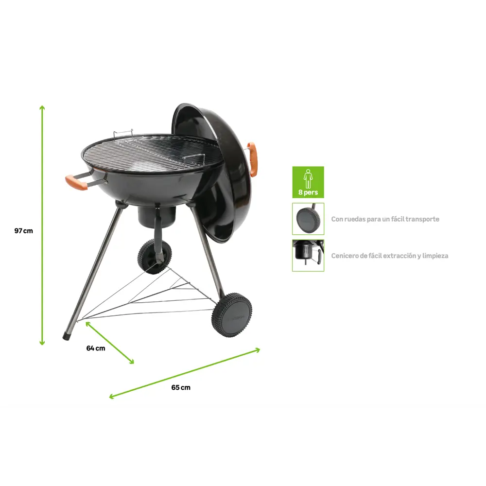 Гриль передвижной Naterial «Phoenix Alpha» STLM-2125121 - Вид №20