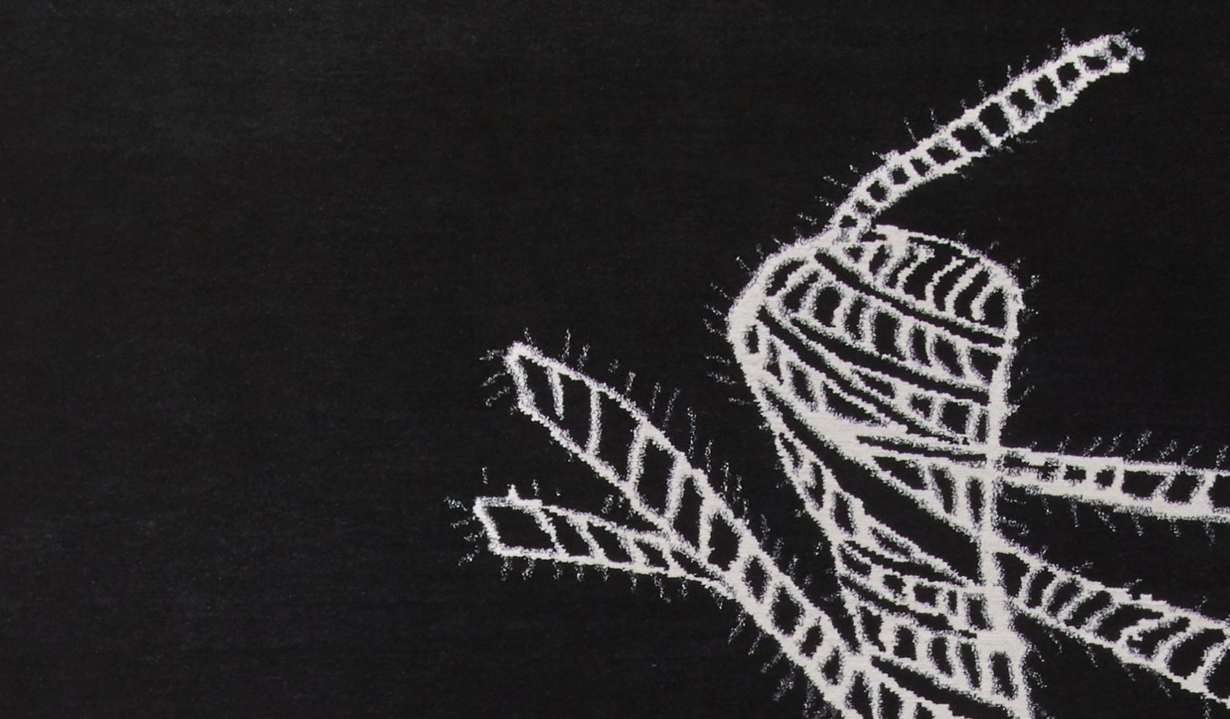 Ковер ручной работы с прямоугольным рисунком CASSINA GRAFFITI ARCH-00065112 - Вид №2