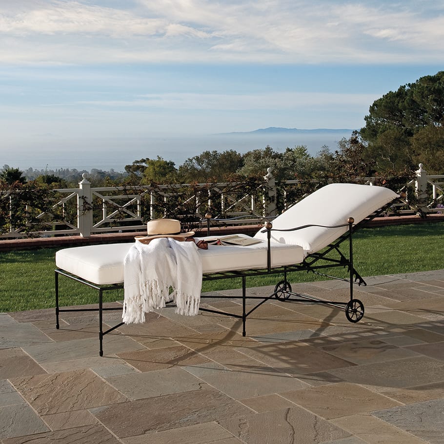 Садовая кровать из нержавеющей стали с подлокотниками JANUS et Cie ARCH-00149224 - Вид №2