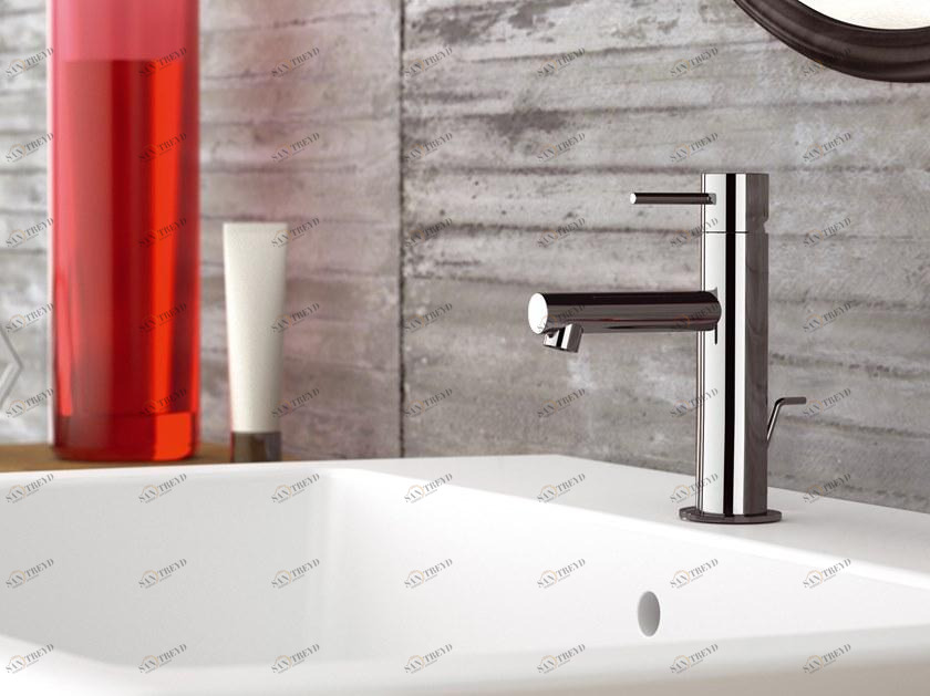 Rubinetterie Mariani Смеситель для раковины, однорычажный, латунный, настольный Ultraminimal 393/um