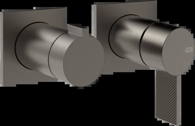 Смеситель для душа 73638 707 Gessi Inverso ЧЕРНЫЙ МЕТАЛЛ BR. PVD