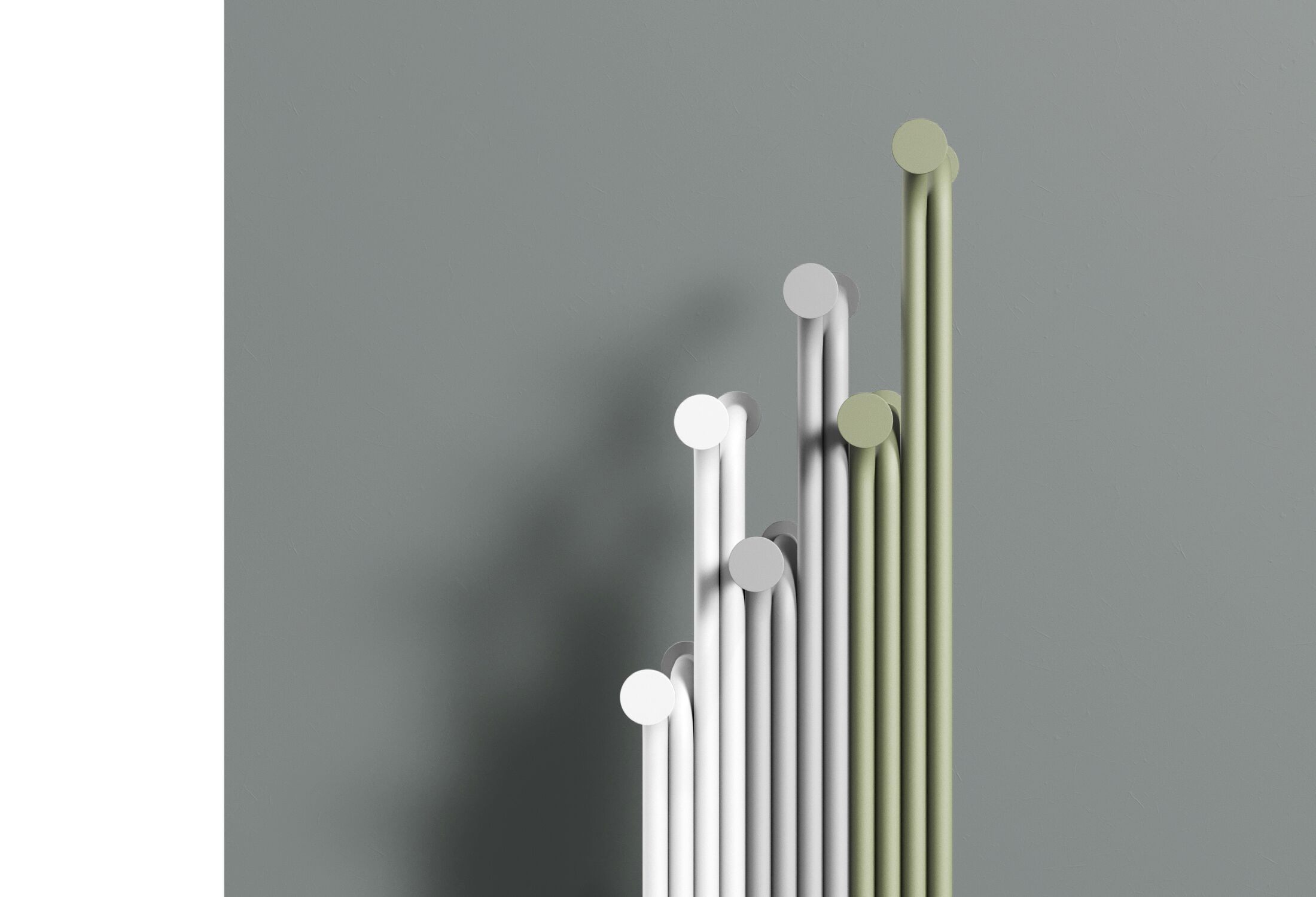 Алюминиевая напольная вешалка с порошковым покрытием Joyf TUbe ARCH-00010589 - Вид №3