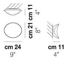 Vetreria Vistosi Стеклянный потолочный светильник Balance sun-id-1355495 - Вид №4
