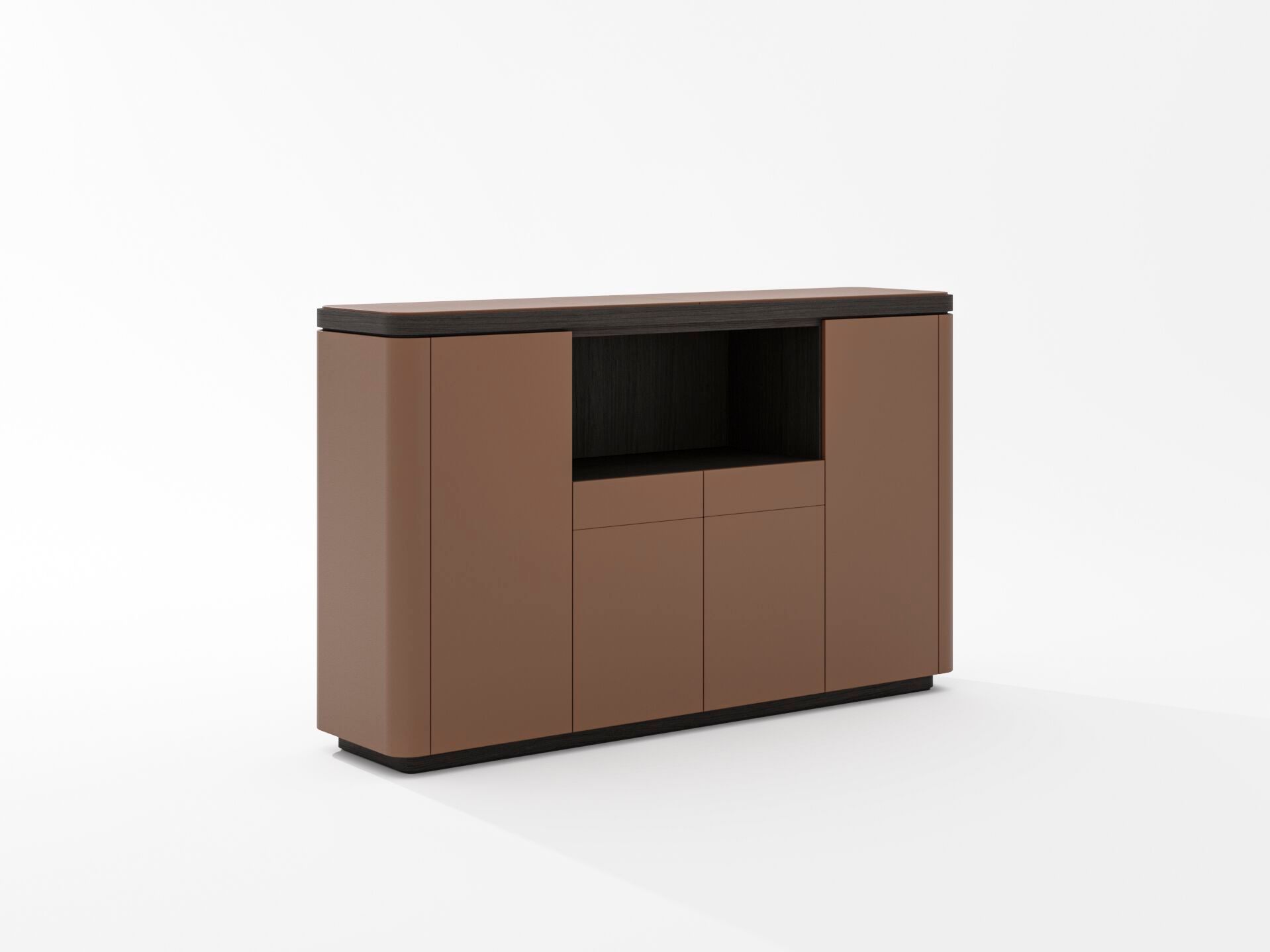 Кожаный офисный шкаф PROF Flow ARCH-00123767 - Вид №16