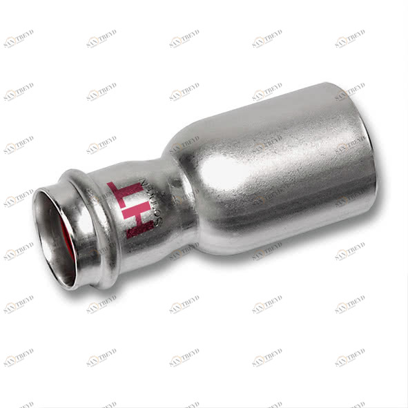 6182438954 SANHA 18243 пр.-фит. нерж., упл.фитон ниппель ВПр-НПр 88,9ax54 мм 