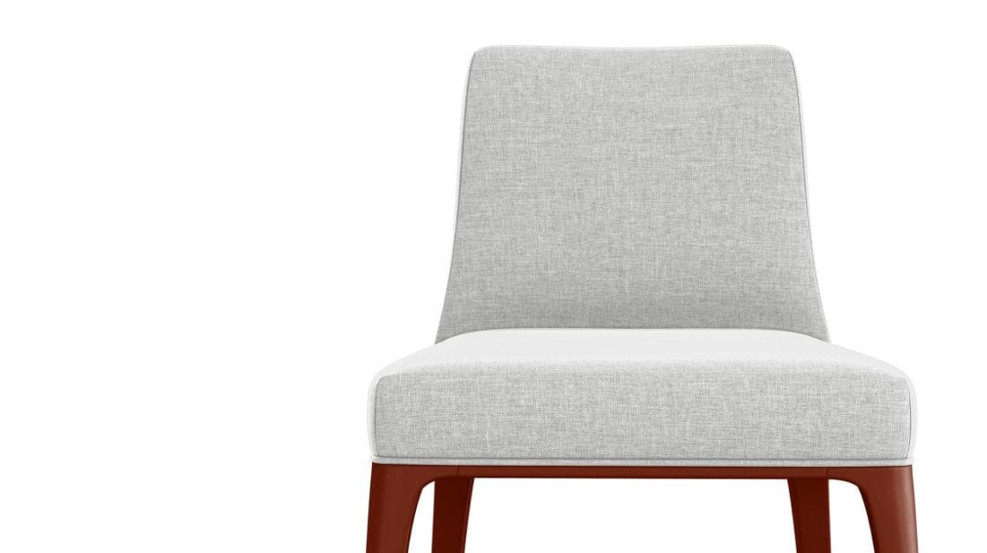 Высокий тканевый стул со спинкой ROCHE BOBOIS Aida ARCH-00084039 - Вид №7