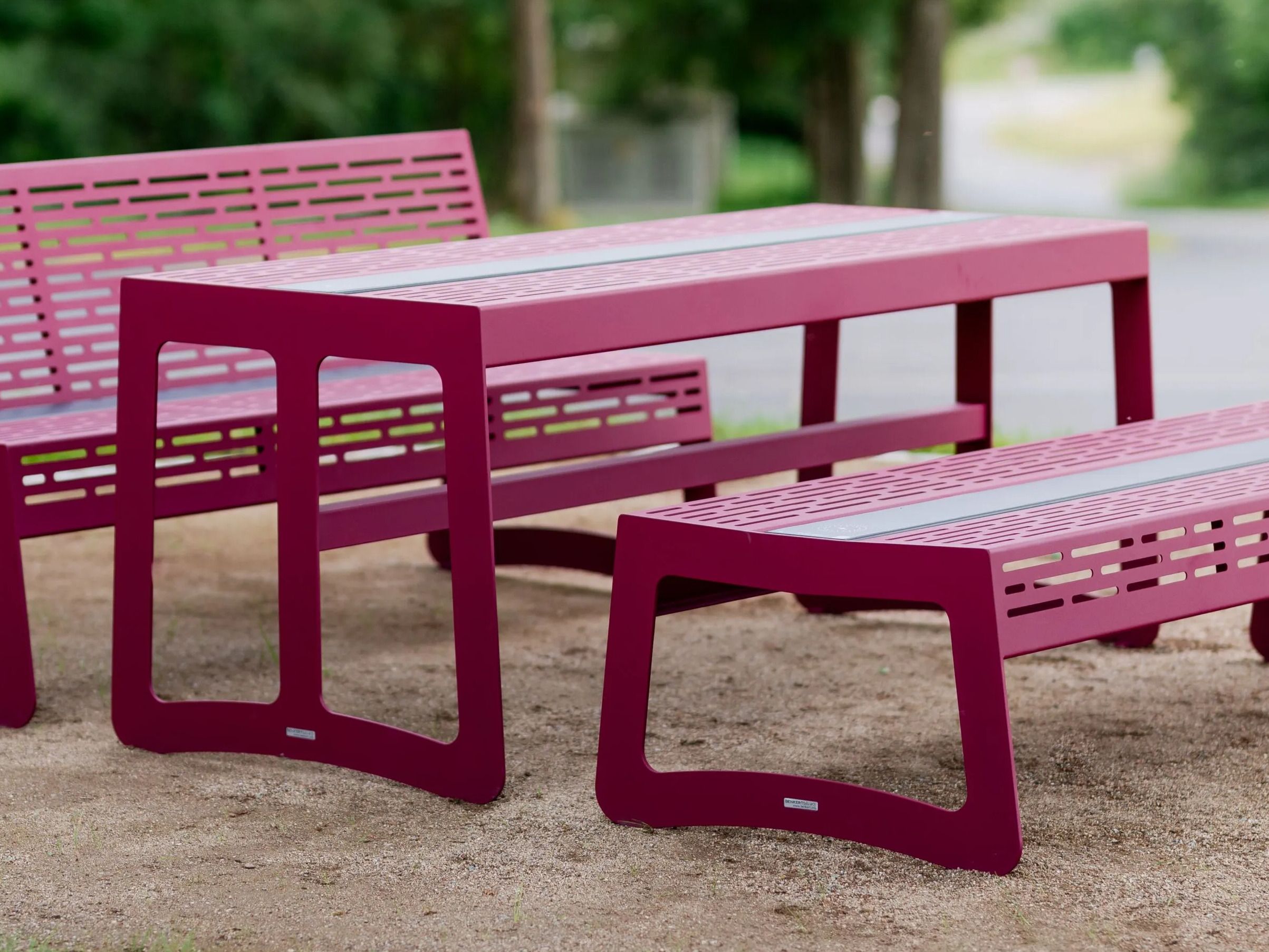 Прямоугольный стол из нержавеющей стали BENKERT BANKE Chalidor ARCH-00035288