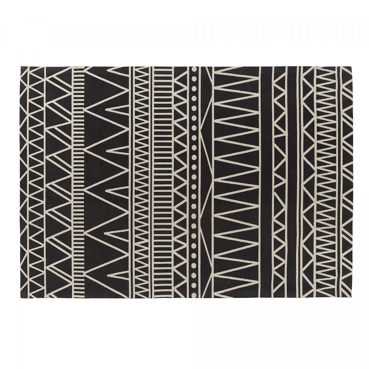 054422 Ковер хлопок 160x230 темно-серый La Forma Senso - Вид №2