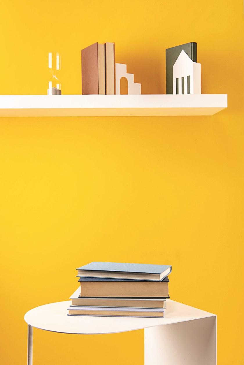 FORMAE Журнальный столик из стали с порошковым покрытием и полкой для журналов Roommate sun-id-1434559 - Вид №11