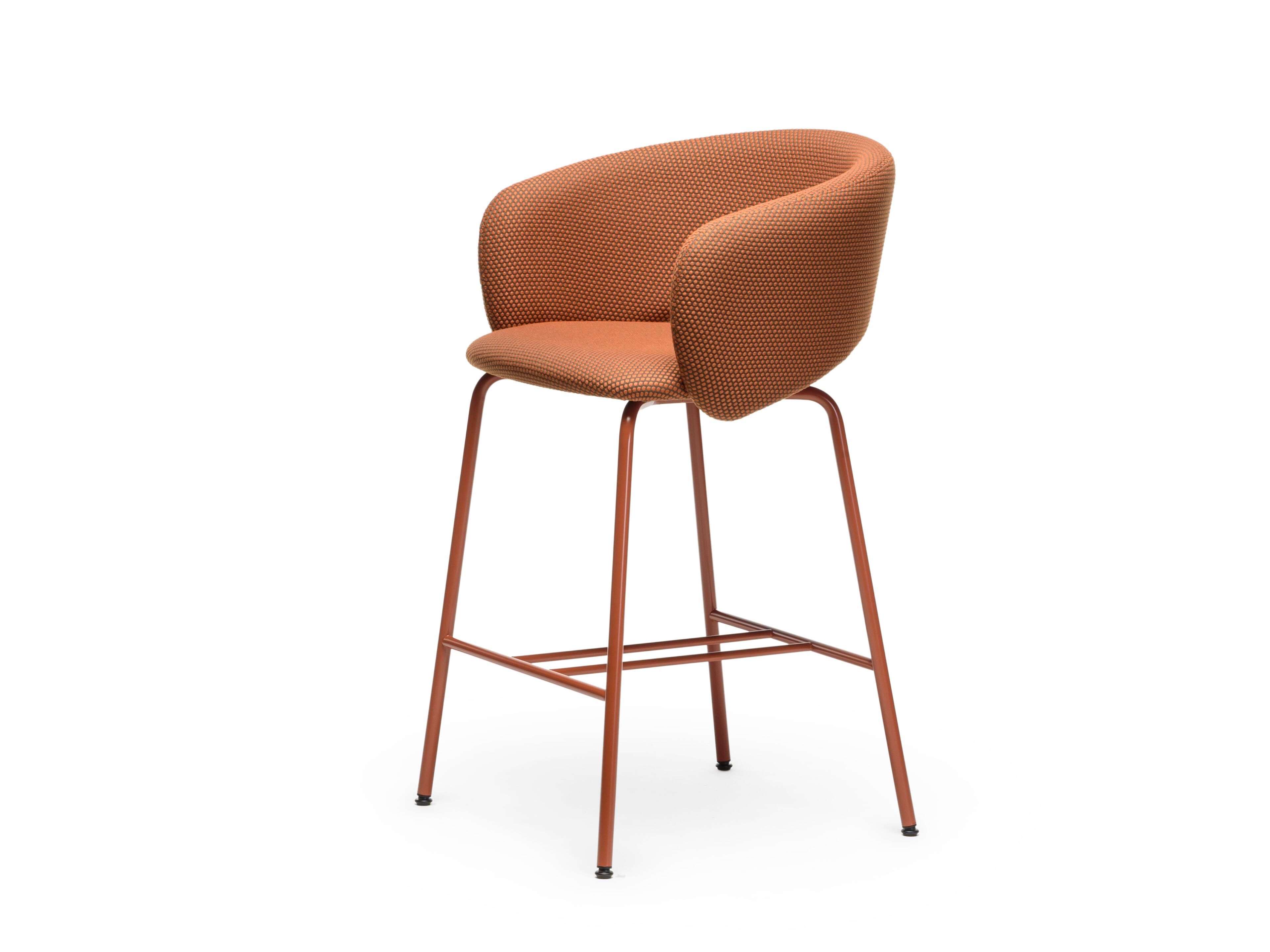 Тканевый стул с подлокотниками и спинкой CHAIRS & MORE Bel ARCH-00065704 - Вид №8