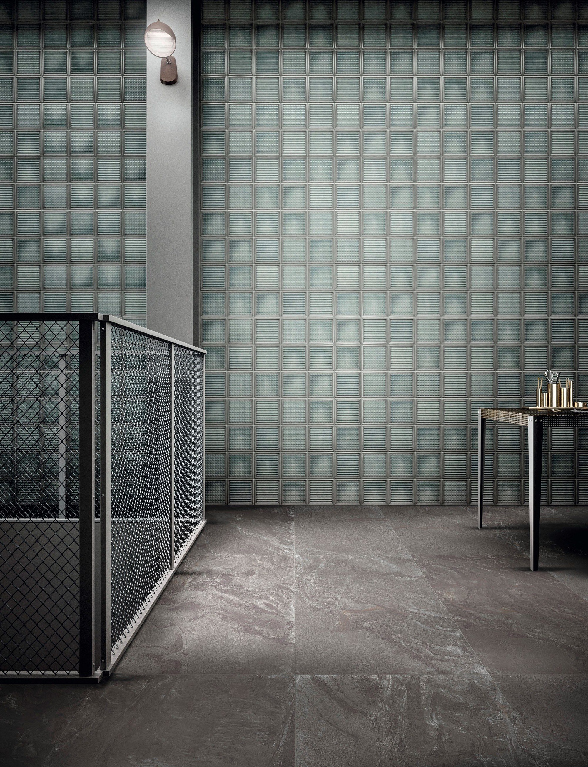 Облицовка керамогранита для интерьера с эффектом цемента IRIS Ceramica Diesel Living ARCH-00099346 - Вид №4