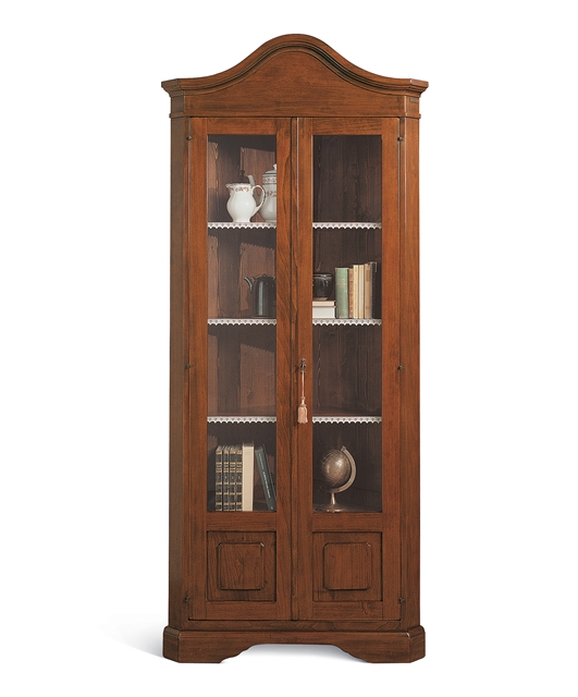 1973 Tifernoit Угловой шкаф с 2 стеклянными дверцами Soggiorno 