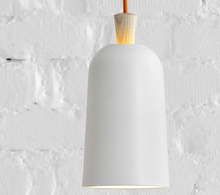 Ex.T Fuse Small Подвесной светильник белый с оранжевым проводом EXFUSEPAR/BI - Вид №7