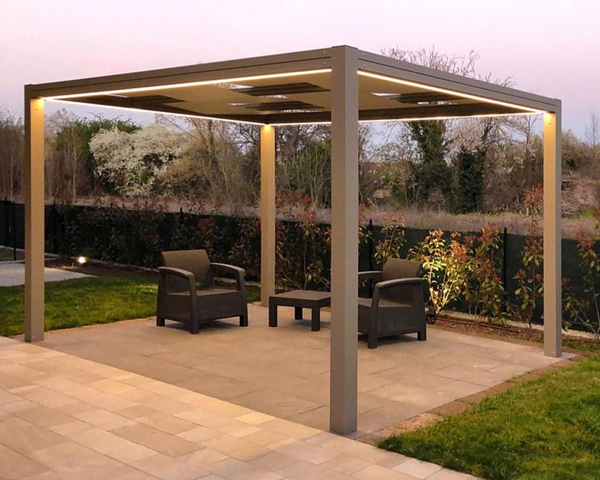 Giulio Barbieri Самонесущая пергола из алюминия и пвх sun-id-1360954 - Вид №11