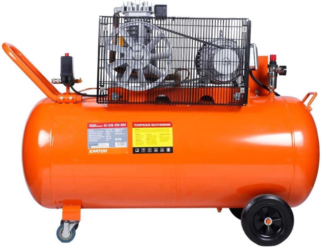 Компрессор поршневой масляный Кратон AC-530-200-BDH 9024852 STDN-0026159 - Вид №2