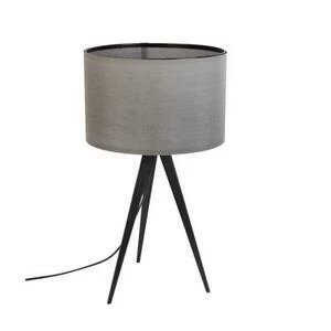 Лампа настольная Tripod, серая