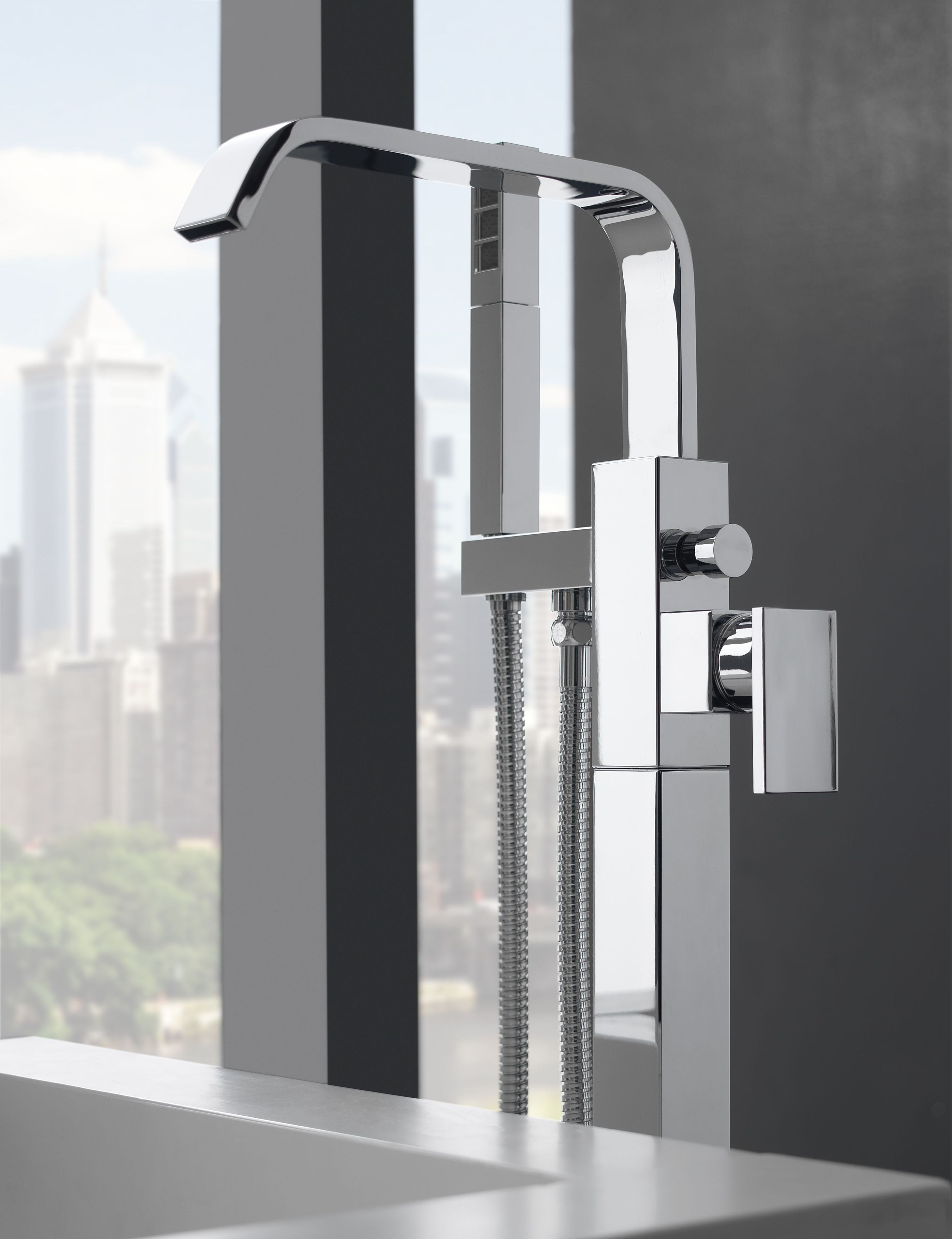 Смеситель для ванны с ручным душем Graff Immersion ARCH-00039926 - Вид №2