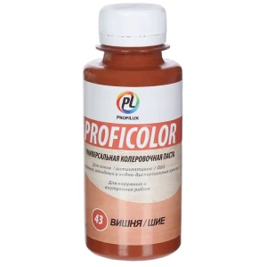 Колеровочная паста для дерева Profilux №35, 100 мл, цвет вишня