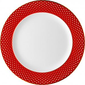 10640615 Rosenthal Тарелка десертная Rosenthal Францис Карро Руж 18см, фарфор Фарфор