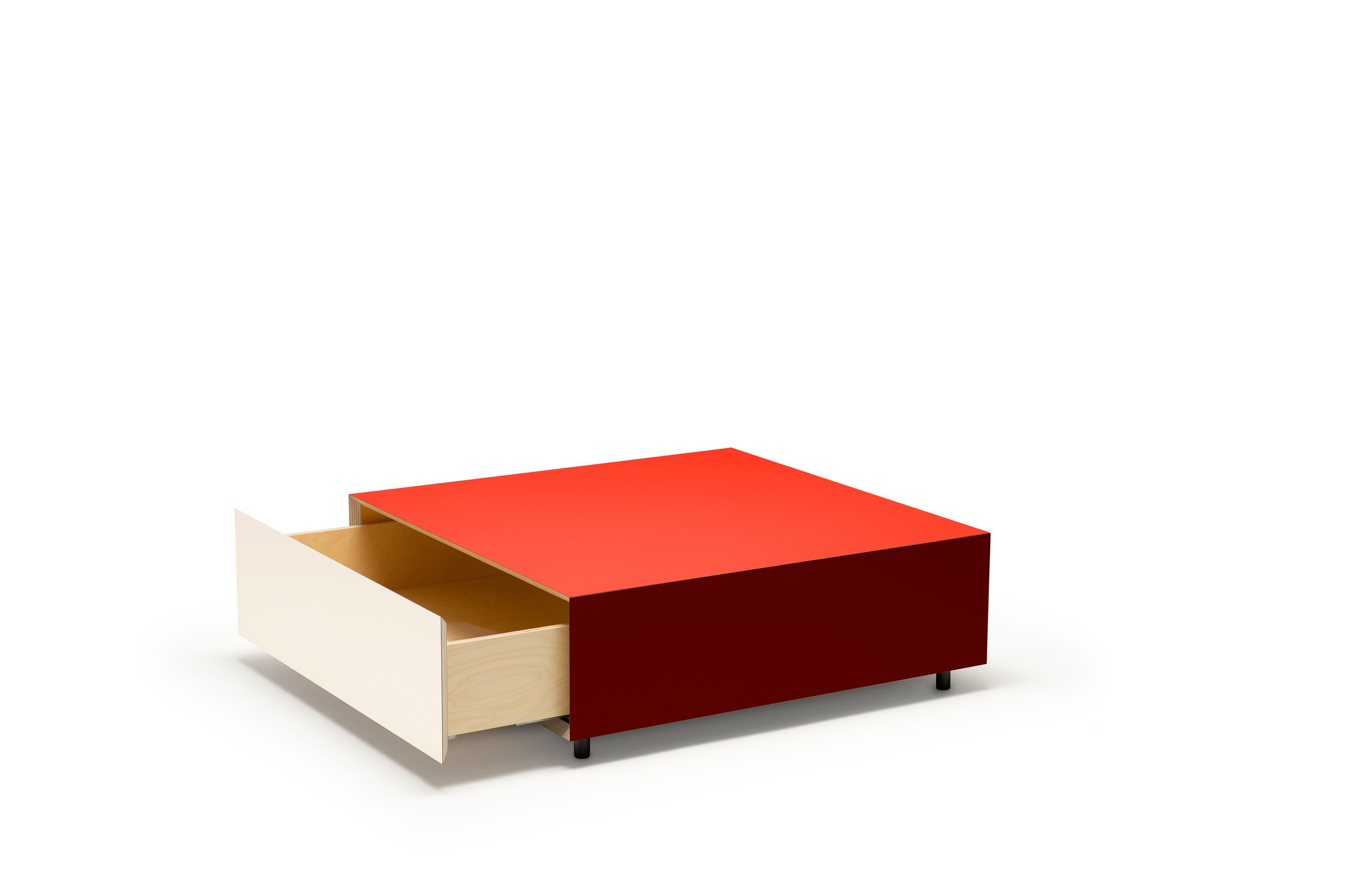 Низкий квадратный журнальный столик из фанеры Established&Sons Bloc ARCH-00108463 - Вид №18