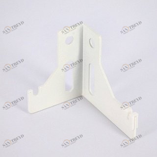 Настенный кронштейн BUDERUS К9.2 с пластиковой вставкой правый белый для радиаторов 10/11 типа K92BR