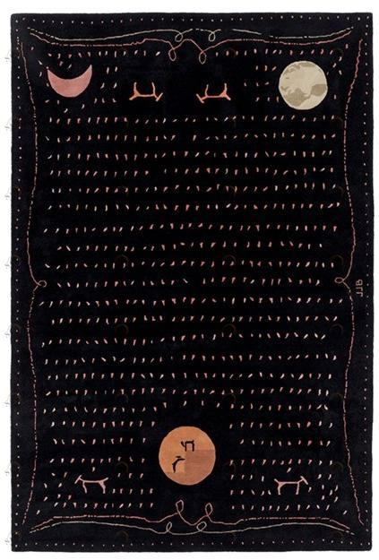 Toulemonde Bochart Прямоугольный шерстяной коврик ручной работы The designers sun-id-1360532