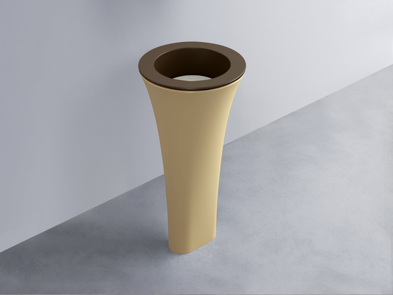 AMLA45-CA+AMPILT-PM+AMCOLT-CN Раковина Amedeo Tondo отдельностоящая cielo Enjoy + Amedeo Ceramica Cielo