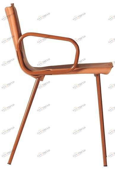 Capdell Кожаное кресло с подлокотниками Ply sun-id-1440443