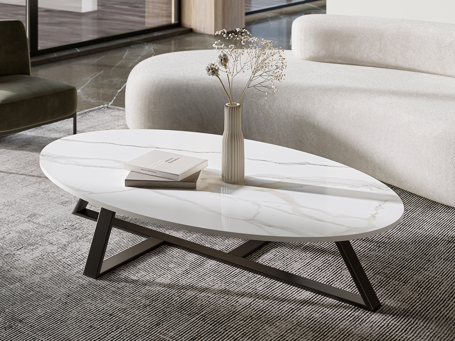 Бесконечная элегантность: керамический слэб STAROTECH STP-ST164 INCOLOR Double Polished - Вид №13