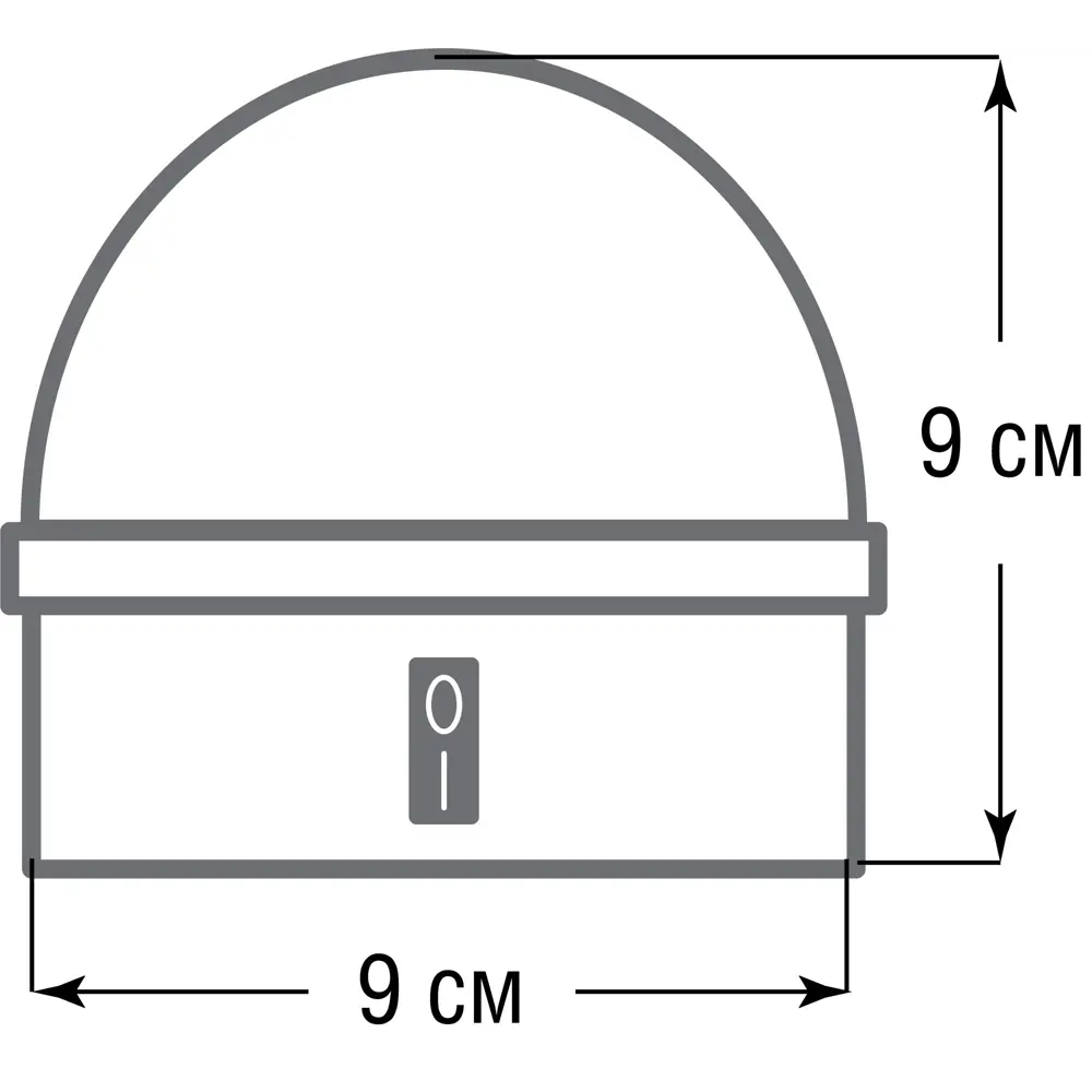Диско-шар светодиодный 6 LED 9 см мультисвет 82712501 STLM-2208956 BALANCE  - Вид №4