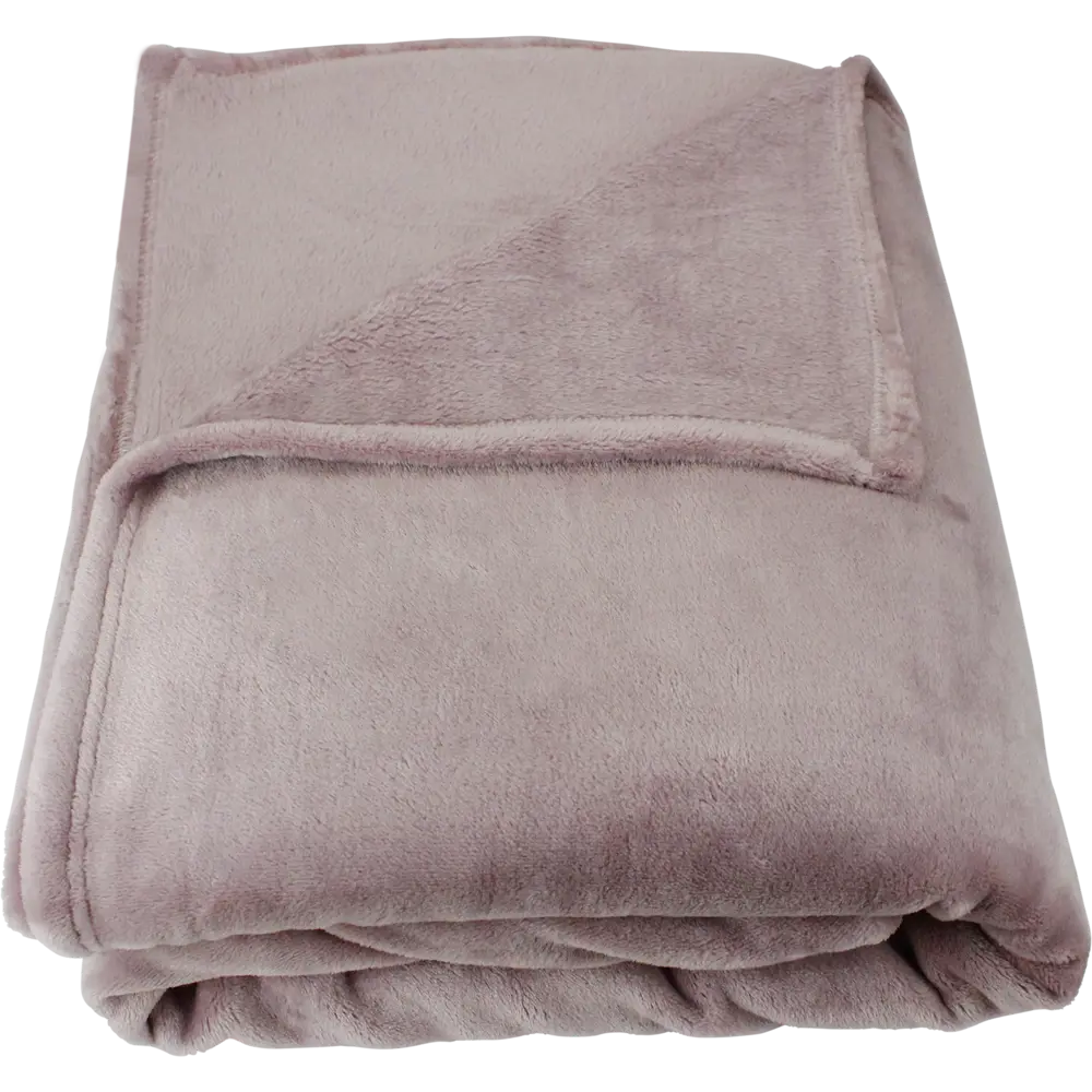 Плед Flamingo 200x220 см микрофибра цвет пыльная роза 82603088 STLM-2171691 INSPIRE - Вид №2