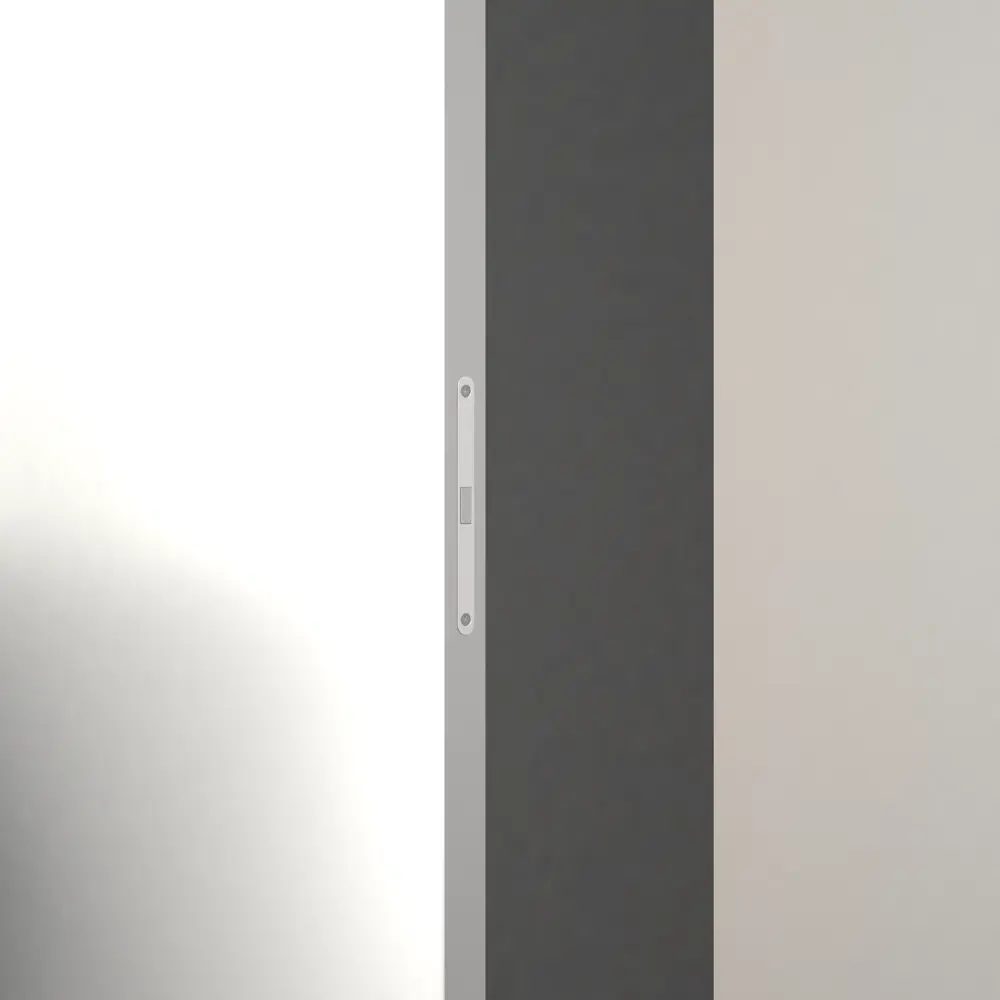 Дверь межкомнатная скрытая левая (на себя) Invisible 60x220 см эмаль цвет светло-серый с замком 86726326 STLM-2098876 Santreyd  - Вид №3