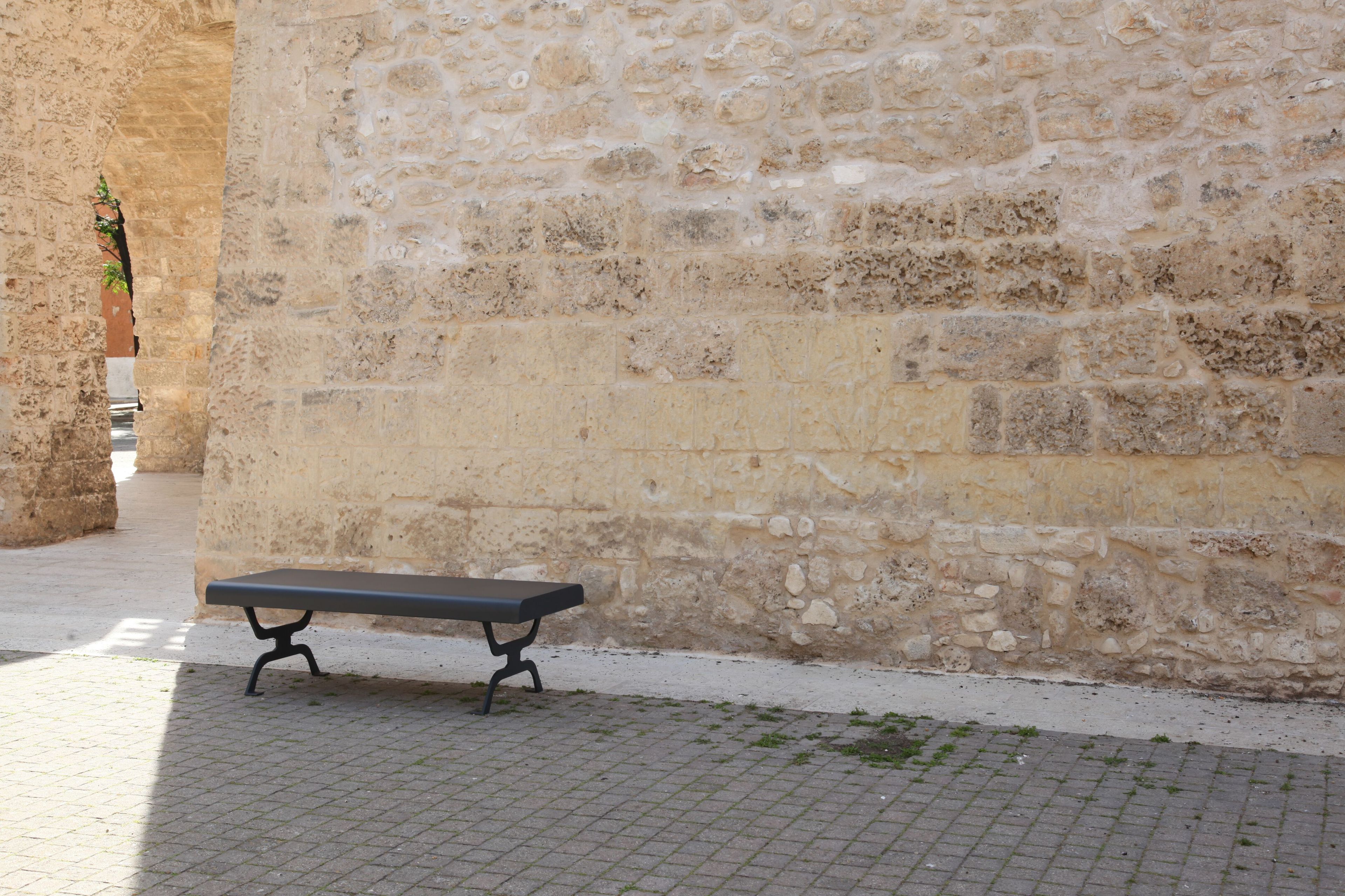 Стальная скамья без спинки CITYSì RETRÒ ARCH-00127451 - Вид №1