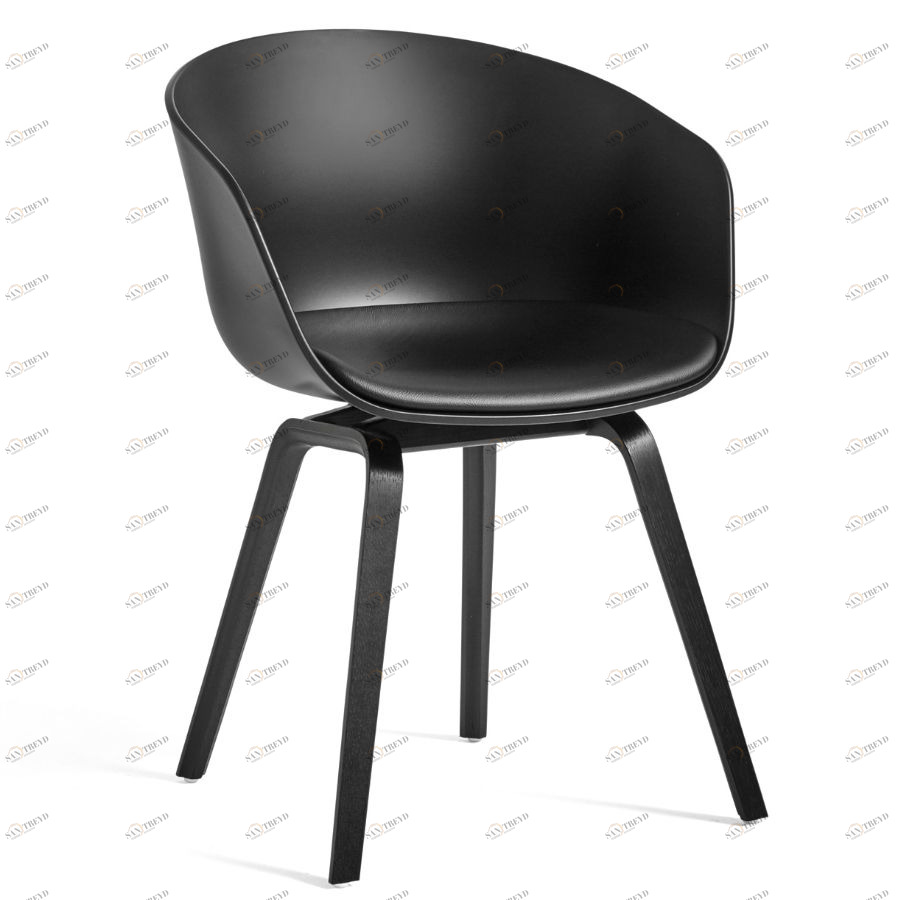 Стул AAC22 с подушкой, черный Hay 222242220