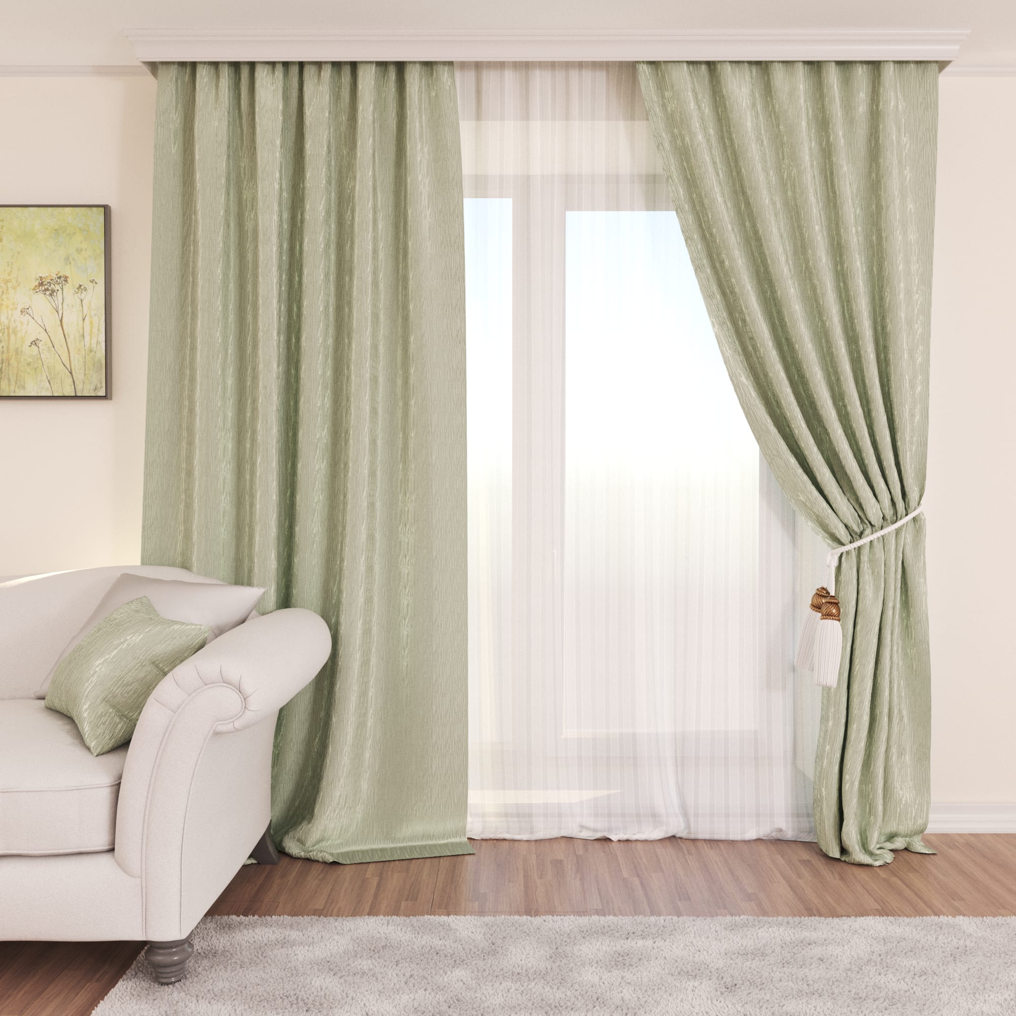 85227618 Штора на ленте Leonardo 200x260 см Santreyd  - Вид №3