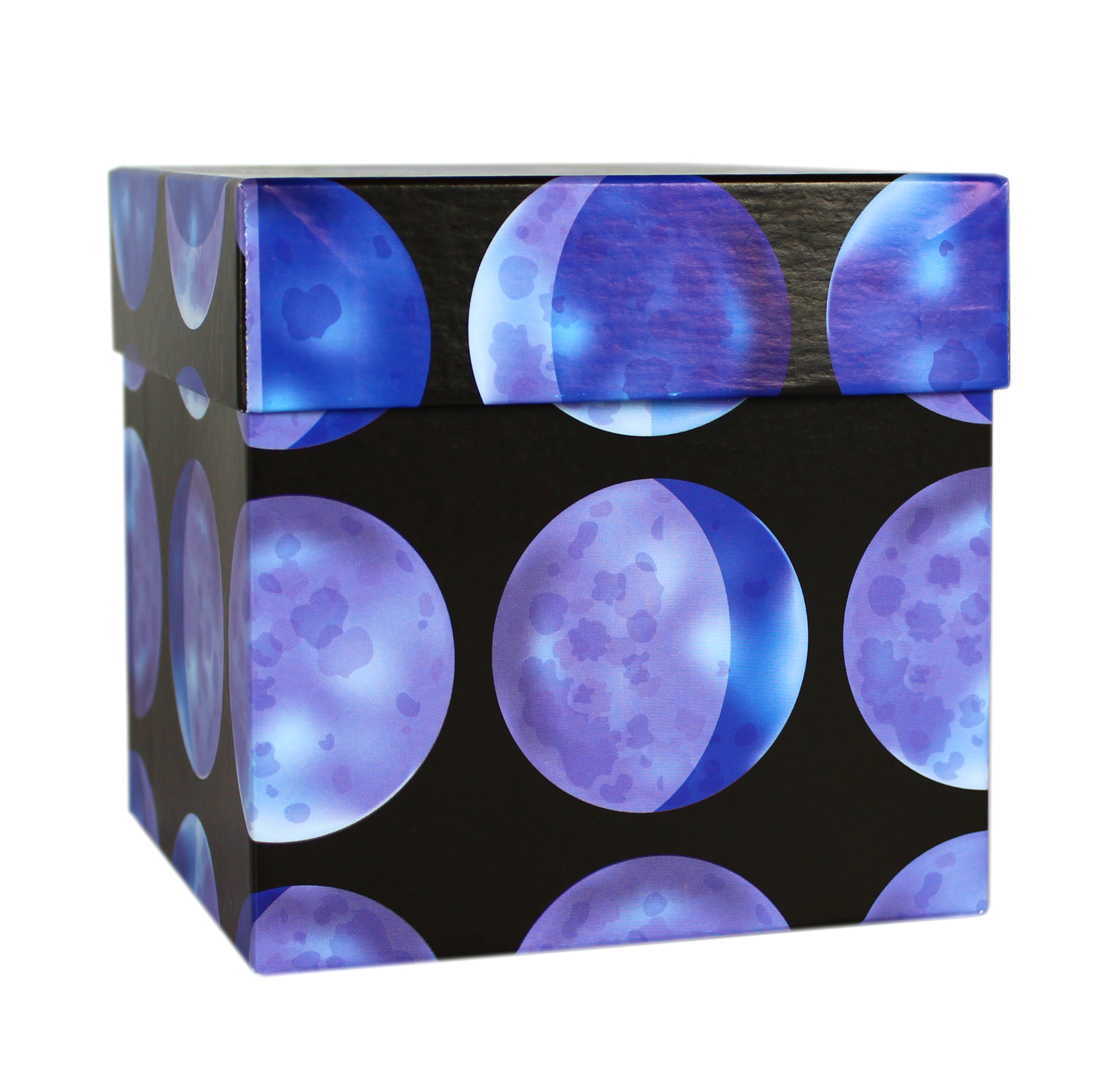 509897 Коробка подарочная "Луны", 12,5 х 12,5 х 12,5 см Santreyd 