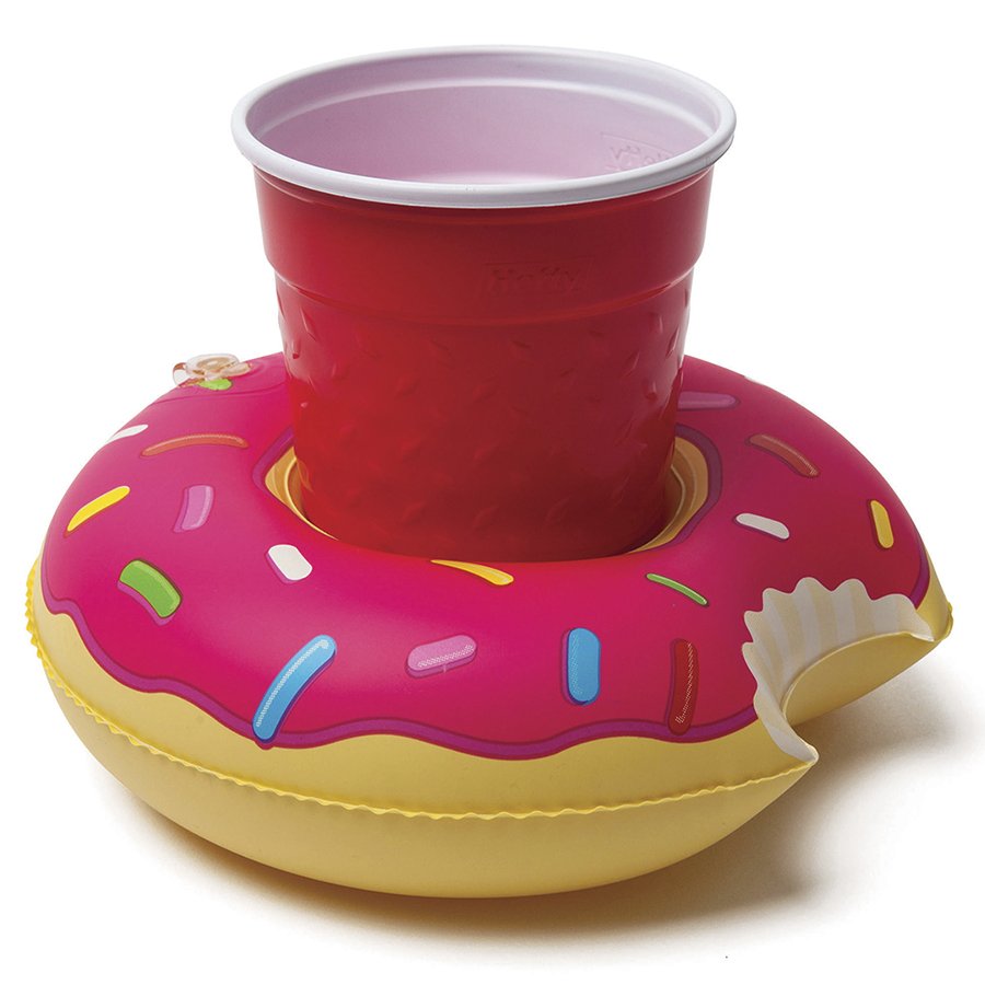 Набор подстаканников для бассейна donut 3 шт BIGMOUTH ДИЗАЙНЕРСКИЕ 299848 Бежевый;коричневый  - Вид №7