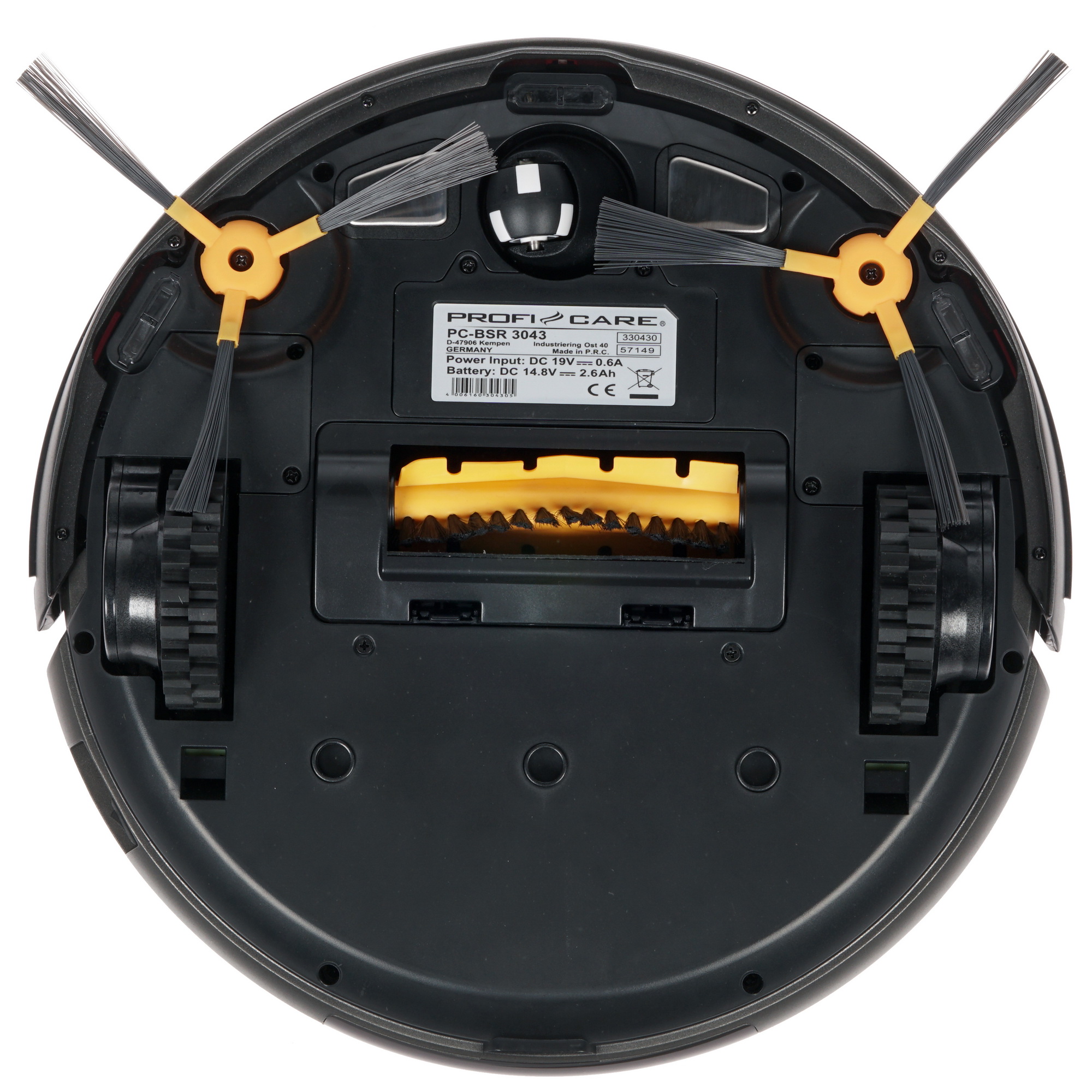 8165246 Робот-пылесос ProfiCare PC-BSR 3043 antrazit черный STDN-0027149 - Вид №3