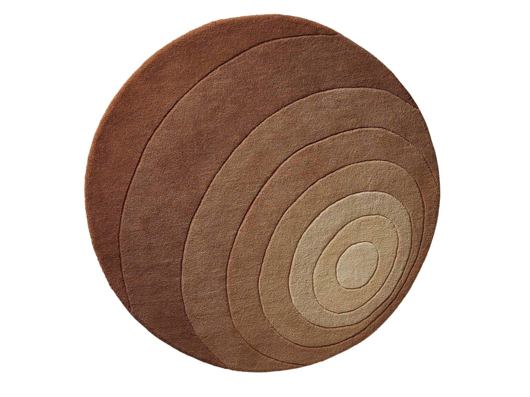 Круглый шерстяной ковер с геометрическим рисунком VERPAN Panton ARCH-00080520 - Вид №8