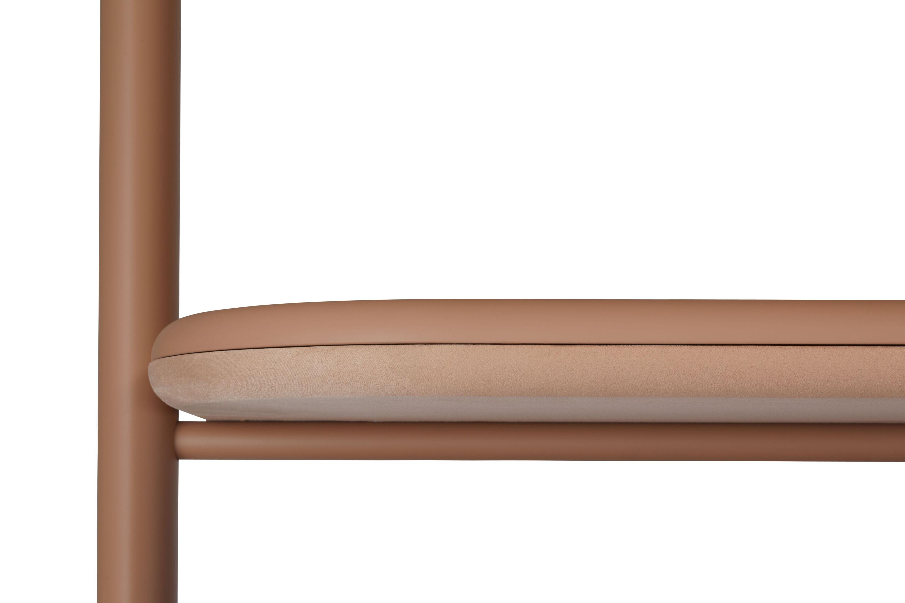 Отдельно стоящий книжный шкаф из стали и дерева Saba Italia Anam ARCH-00141273 - Вид №1