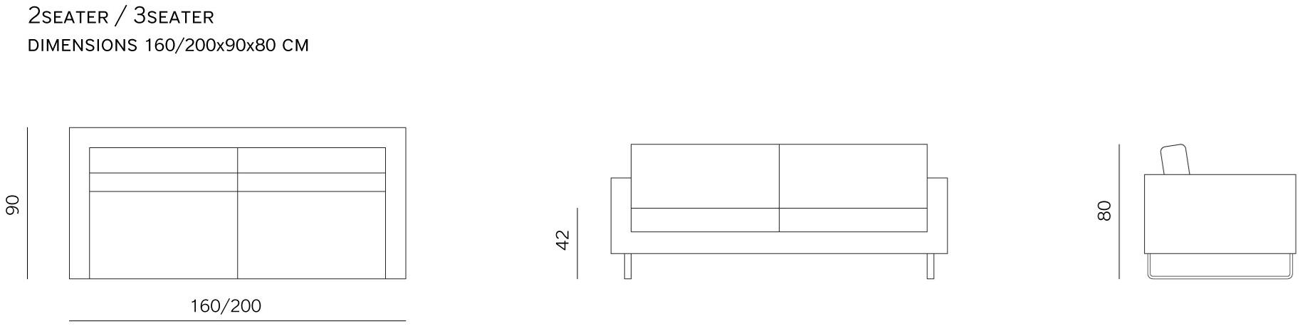prostoria Диван из ткани Elegance sun-id-1480547 - Вид №6