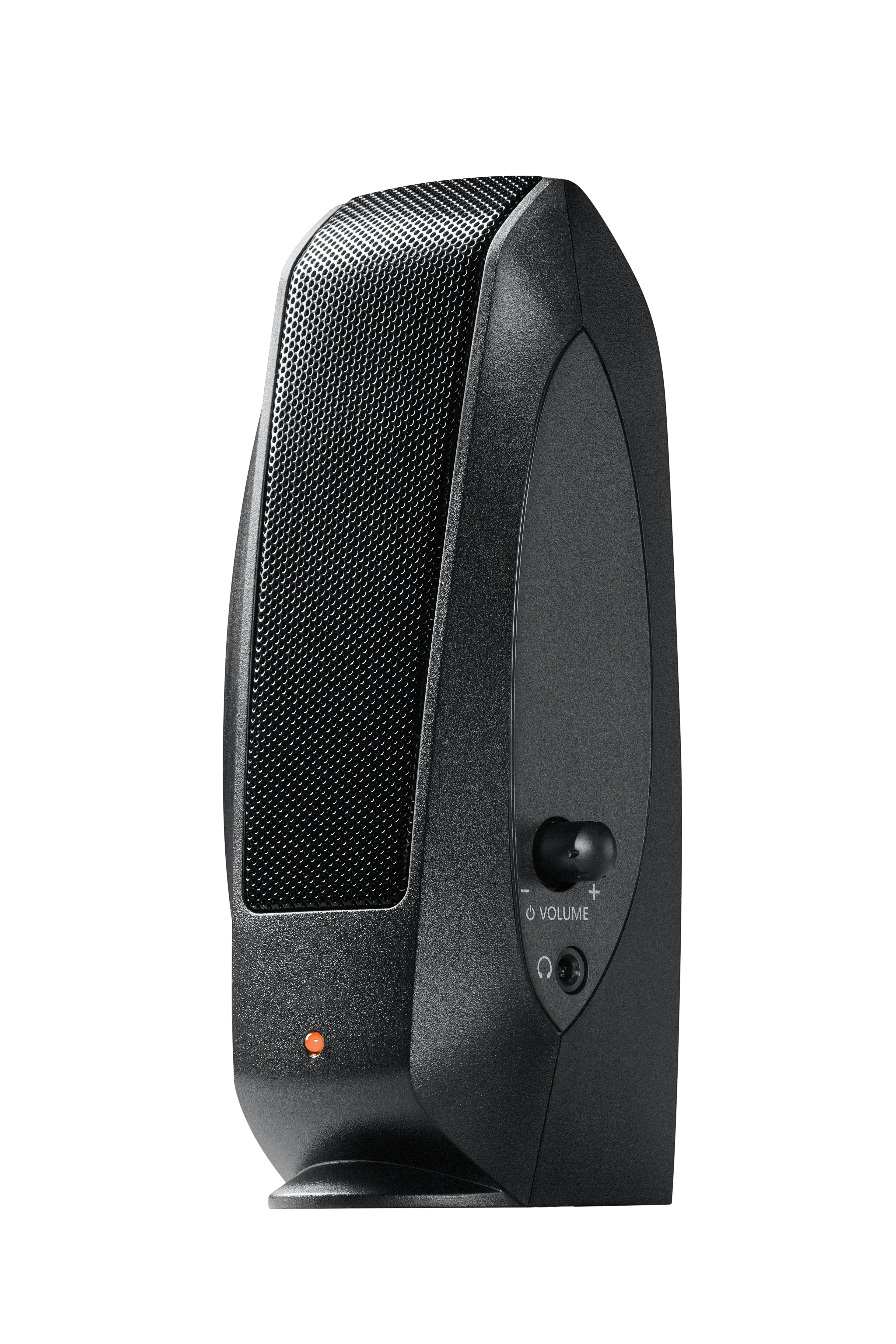980-000010 Speaker system 2.0 s120,50-20000hz, black, oem Logitech Santreyd  - Вид №1