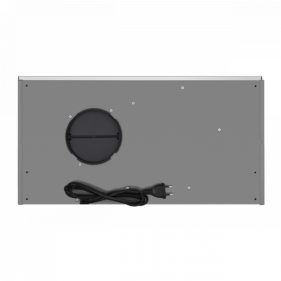 VS LIGHT 60 INOX Вытяжка vs light 60 ""нержавейка""/ • тип: встраиваемая • цвет: нержавейка • управление: колыбельное • ширина, мм: 600 • полная потребляемая мощность, вт: 140• количество скоростей: 2 • максимальная производительность, м3/ч: 480• диаметр Santreyd  - Вид №6