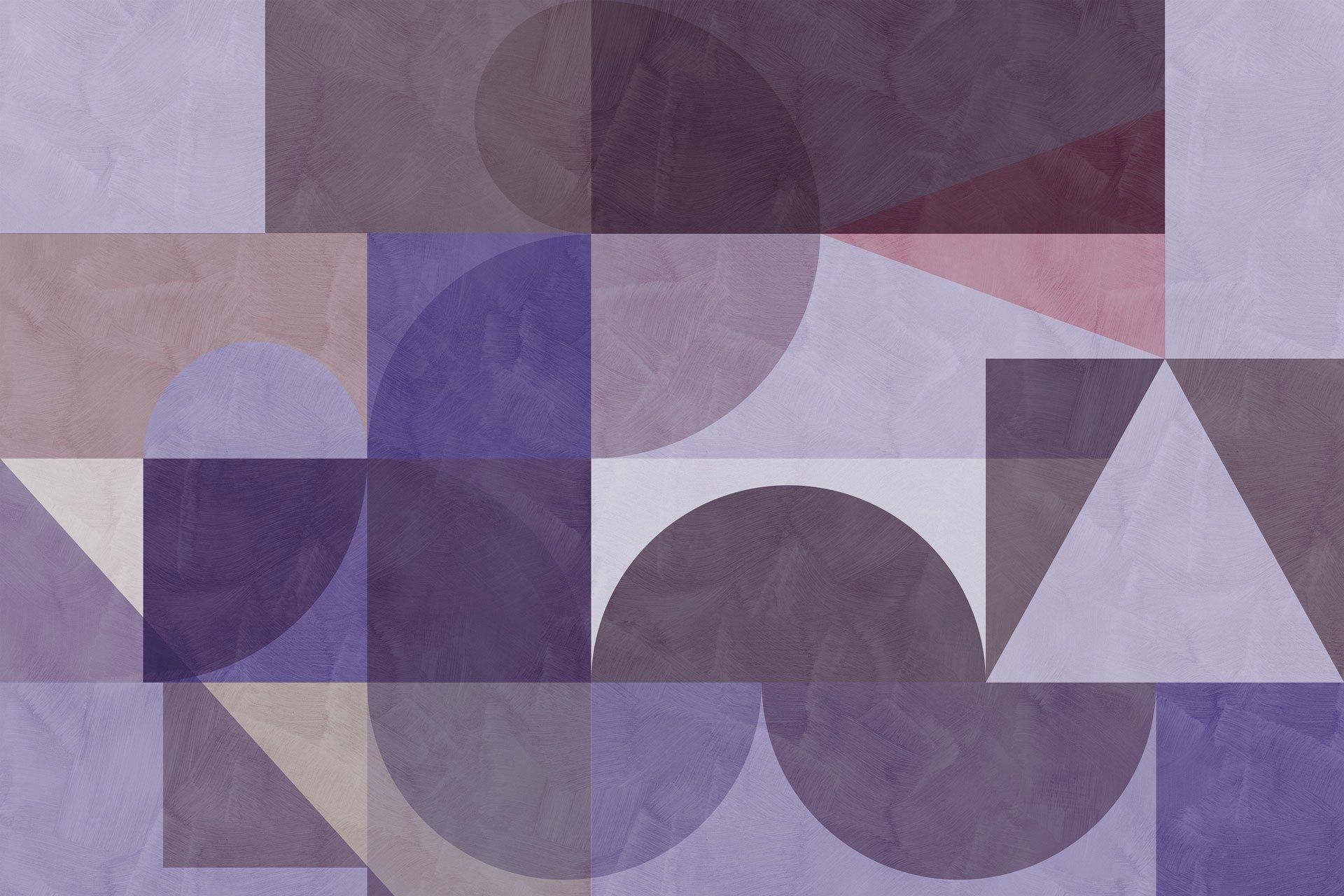 Геометрические панорамные обои Rimura 2019 ARCH-00043086 - Вид №2