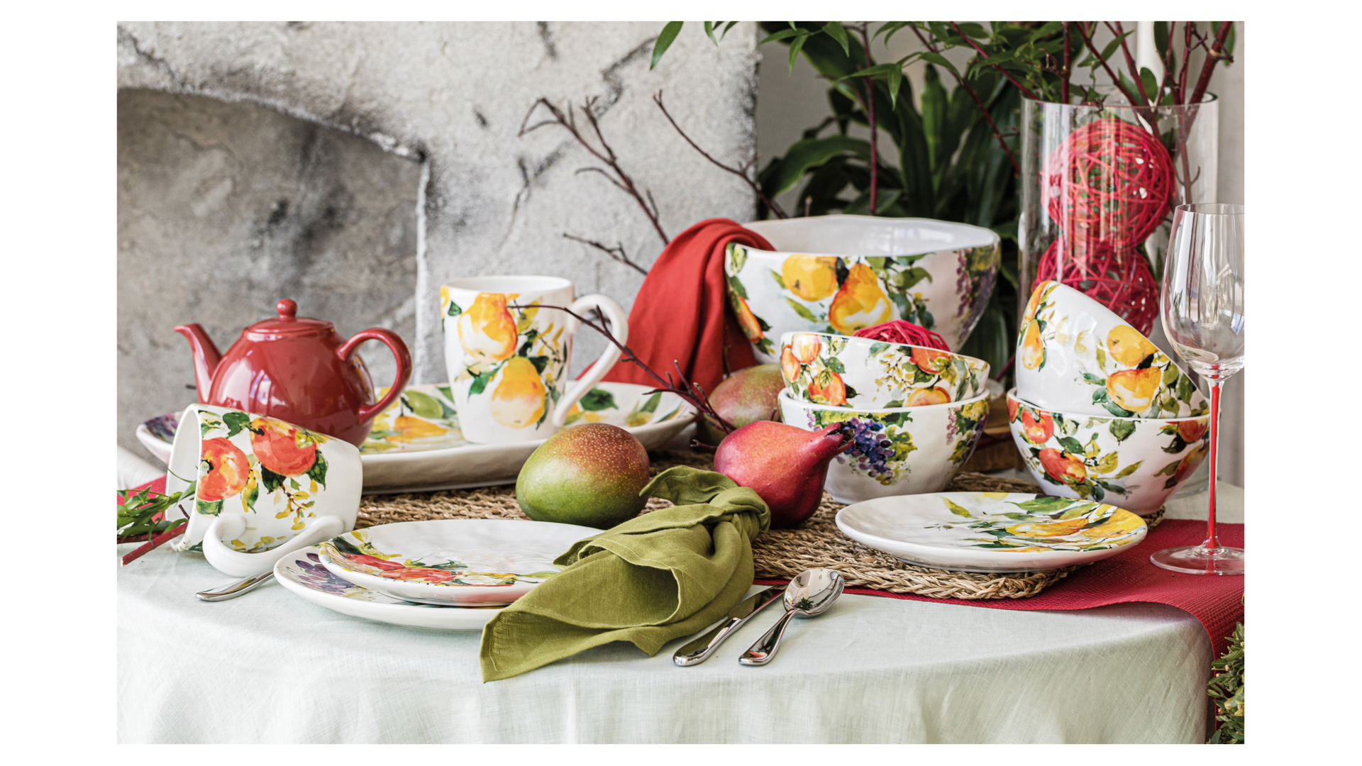 10652439 Certified International Тарелка пирожковая Certified Int. Амброзия (Виноград) 15см, керамика Керамика  - Вид №1