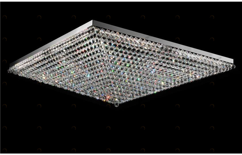 Masiero Светодиодный потолочный светильник из металла с кристаллами Impero & deco sun-id-1494683