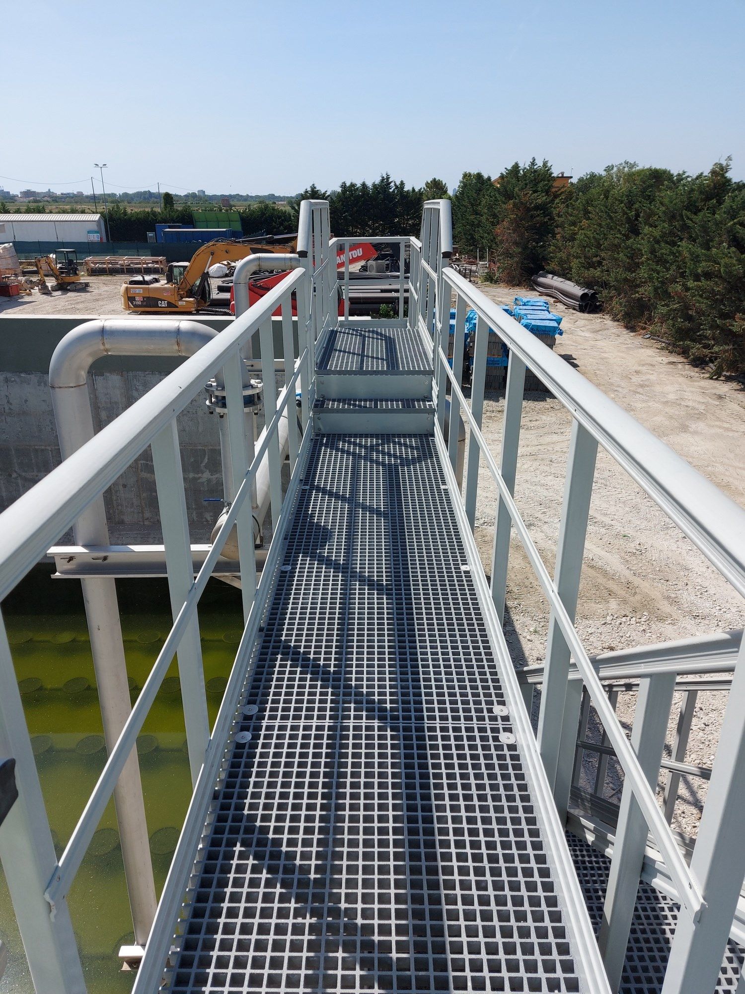 Перила из полиэстера, армированного стекловолокном (PRFV) P-TREX P-TREX S ARCH-00023001 - Вид №1